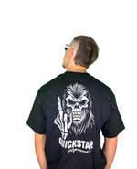 Load image into Gallery viewer, Black skull T-shirt
