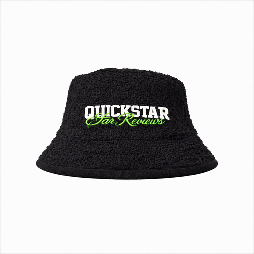 Black wool bucket hat