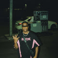 Black and pink sport tee
