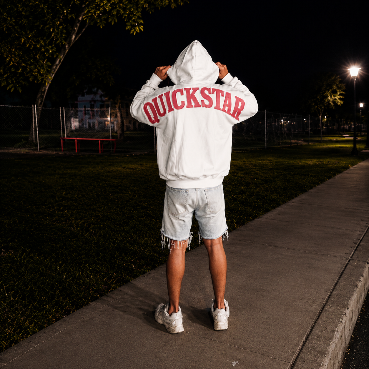 White & pink Hoodie star reviews 1st edition